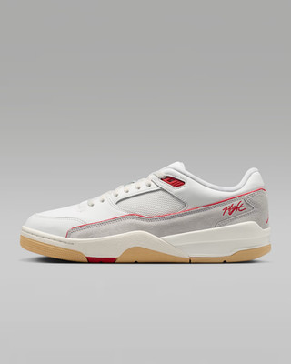 Jordan Flight Court Herrenschuhe in Weiß