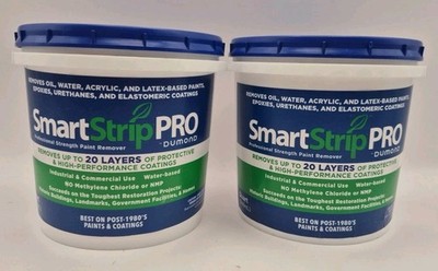 Dumond Smart Strip Pro Paint Remover Up To 20 Layers Water-Based One Quart (2) 