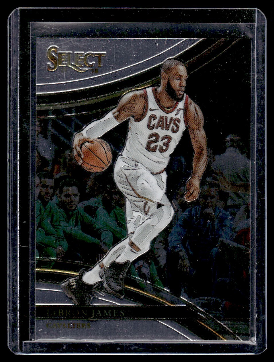 2017-18 Panini Select Courtside LeBron James Cleveland Cavaliers #222