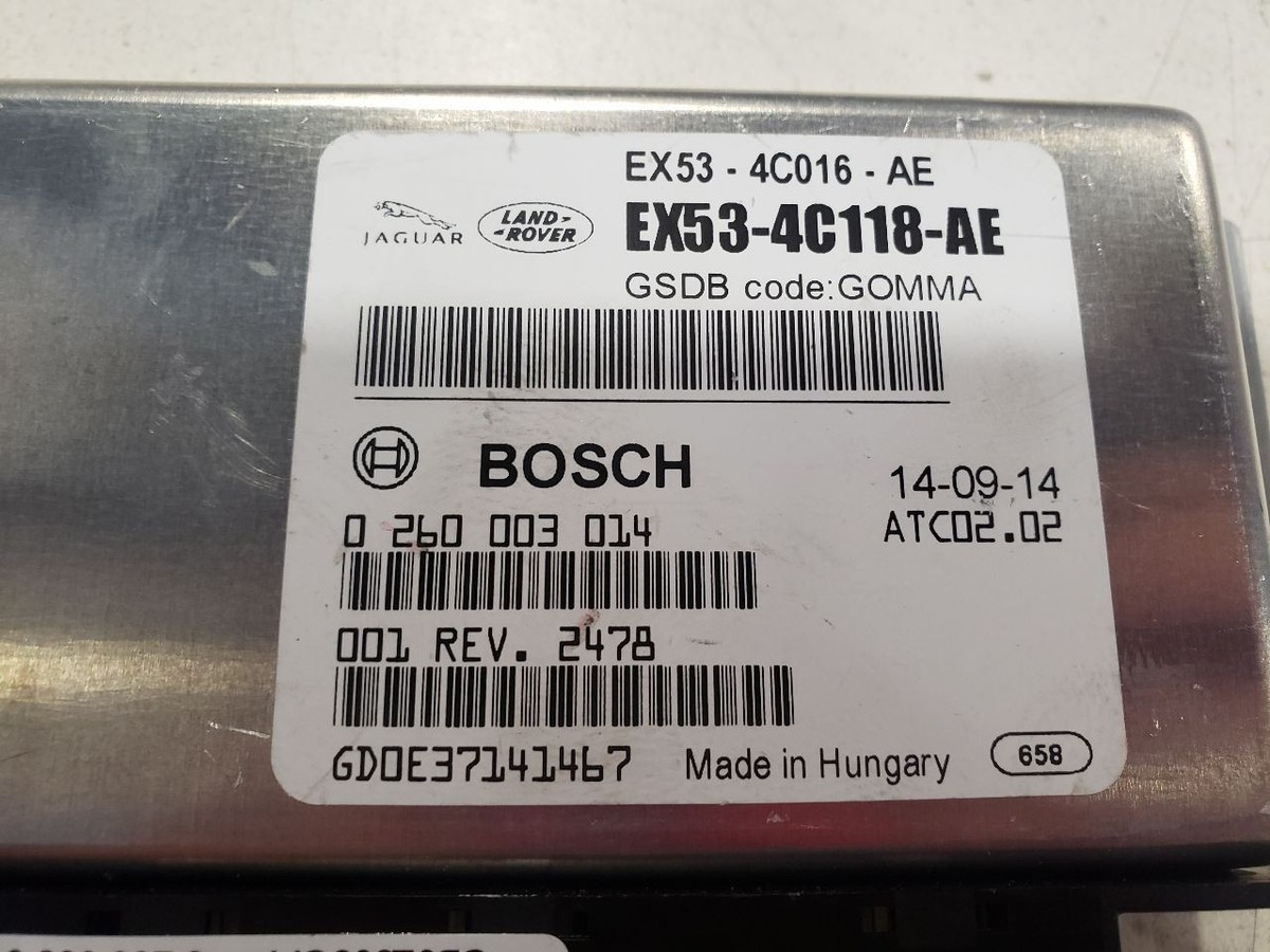 2015 Jaguar F-Type - Differential Locking Module - 14-20 - OEM