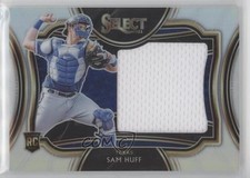 2021 Panini Select Horizontal Rookie Jumbo Swatches Holo Prizm /150 Sam Huff 5m1