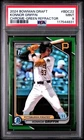 2024 BOWMAN DRAFT CHROME-GREEN REFRACTOR #BDC22 KONNOR GRIFFIN 40/99 PSA 9