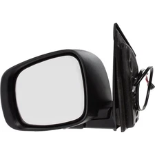 Mirror Left For 2008-20 Dodge Grand Caravan Power Adjust Heated Textured Black