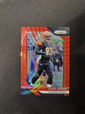 2018 Panini Prizm #160 Geno Atkins Prizm Red Wave Bengals #d 149/149
