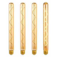 E26 T10 12 Inch Long Tubular LED Edison Bulbs, 6W 60W Eqv 120V, 2200K Ultra ...