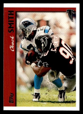 1997 Topps - Chuck Smith #189 Football Sports Card Raw Trading Card