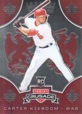 2019 Panini Crusade #18 Carter Kieboom RC Rookie Card