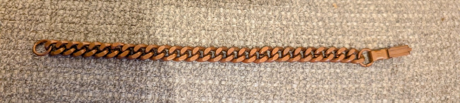 7" Long Solid Copper Bracelet - image 1