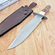 Frost Cutlery Tennessee Toothpick Fixed Knife 10.5" Stainless Blade Rosewood