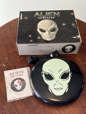 Vintage 1997 Telemania Alien Phone Complete W/ Box VTG Y2K 90s Landline (Read)