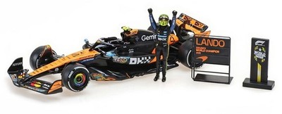1 64 MINICHAMPS Mclaren F1 Mcl39 #4 Abu Dhabi Gp 2025 Lando Norris
