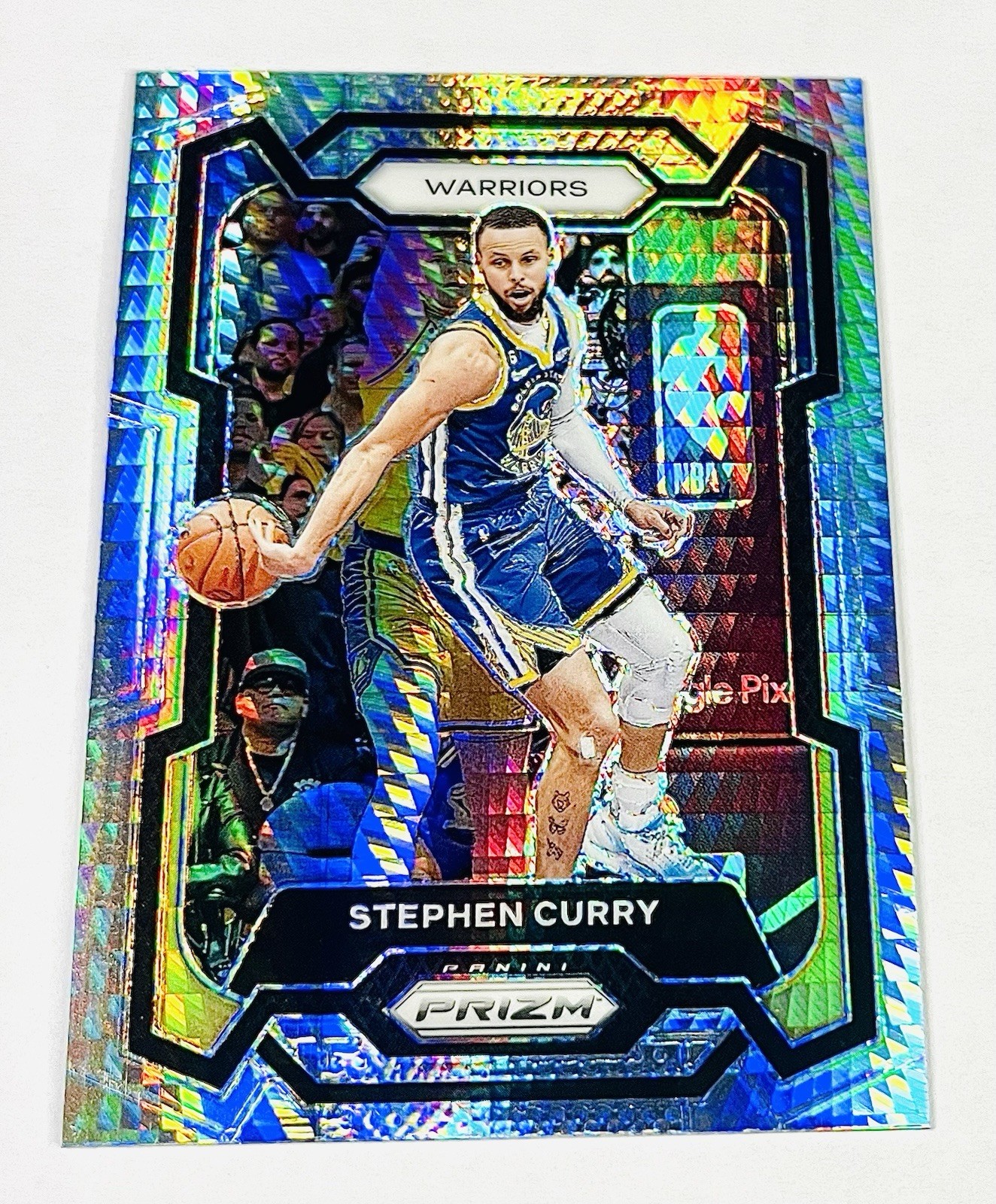 Stephen Curry 2023-24 Panini Prizm #119 Hyper Prizm Golden State Warriors