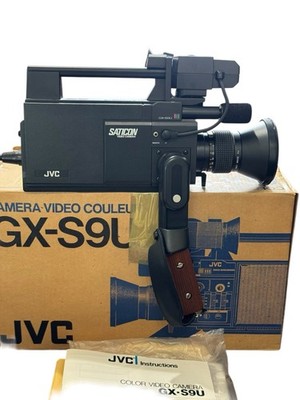 Vintage JVC GX-S9U Saticon Color Video Camera w/ + Manual Box