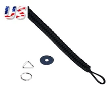 Universal 35cm Fashion Nylon Camera Wrist Hand Strap Grip Braided Wristband/