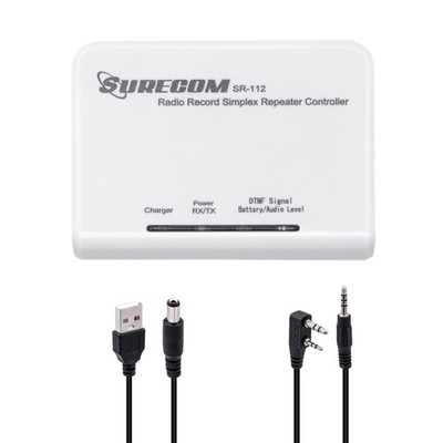 Mcbazel Surecom SR-112 Cross Band Radio Simplex Repeater Controller with K Pl...