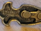 Antique-style brass bail drawer pulls set of 4 — photo 2