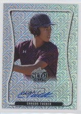 2020 Leaf Metal Draft Portrait Silver Mojo Carson Tucker #BAP-CT1 Auto 00em