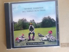 George Harrison All Things Must Pass 2001 Promo CD