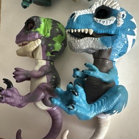 Wowwee Fingerlings Untamed Raptor T-Rex Dinosaurs Lot Of 3 Toys Dinos Tested
