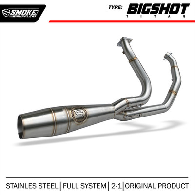 2020-2026 Harley Electra Glide Classic FLHTC Exhaust Tips 2 Into 1 Full System