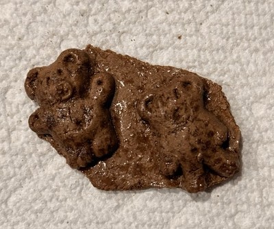 Teddy Grahams Stuck In Carbonite Star Wars style