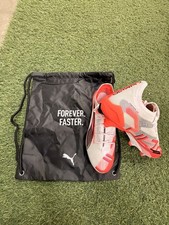 PUMA ULTRA 5 ULTIMATE FG 108159 01 WHITE ORANGE