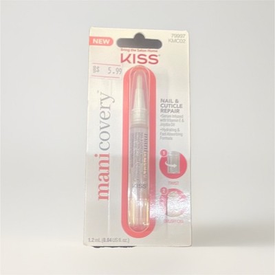 KISS ManiCOVERY Nail & Cuticle Repair Serum, Vitamin E, 1.2 mL