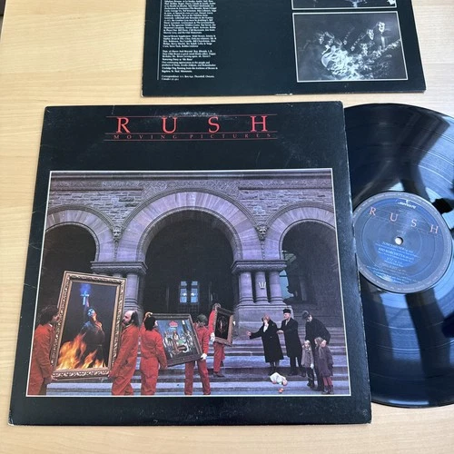 Rush Moving Pictures Original 1981 US 1st Pressing Complete W/OG Pic Sleeve
