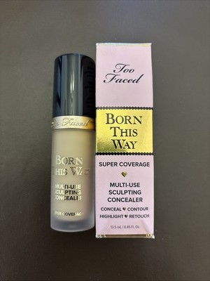 Too Faced Born This Way Concealer 13,5ml Shortbread Brandneu Imperfect Box