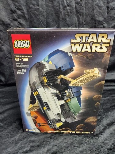 LEGO Star Wars Jango Fett's Slave 1 7153 Bags Unopened, Seal Split In Storage