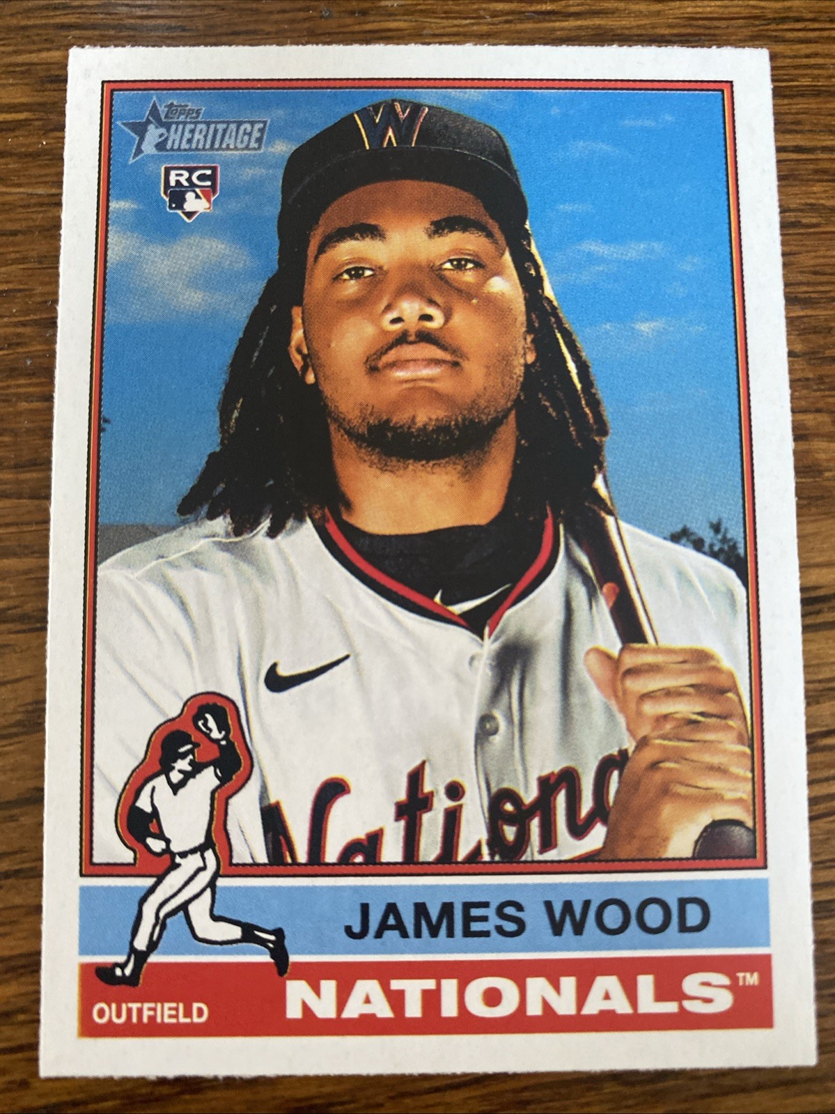 2025 Topps Heritage - James Wood #231 (RC)