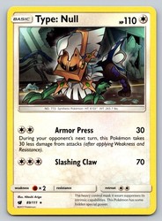 Type: Null 89/111 Holo Rare Crimson Invasion