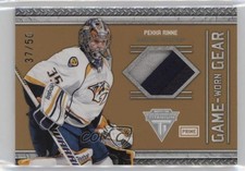 2011-12 Panini Titanium Game-Worn Gear Prime 37/50 Pekka Rinne #30 9a0