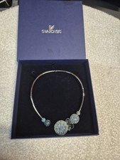 Swarovski Fun Necklace Blue Crystals