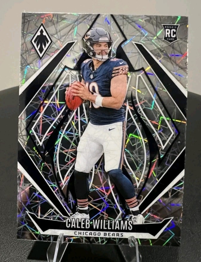 2024 Panini Phoenix Rookies Caleb Williams 151 Lazer RC Rookie Prizm