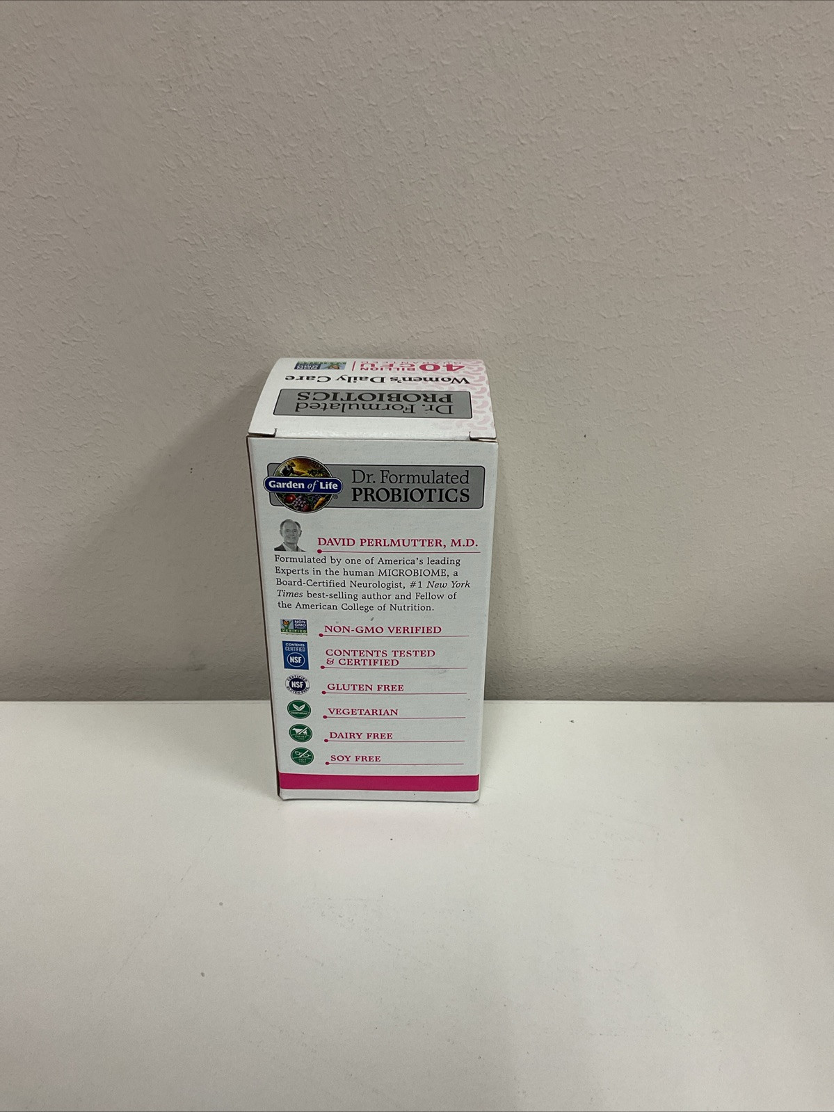 Garden of Life Women's Probiotics Daily Care Capsules, 40 Billion CFU (30 Count)