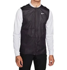 NEW Nike Storm Fit ADV Golf Vest Men’s Lightweight Black Performance DX6075-010