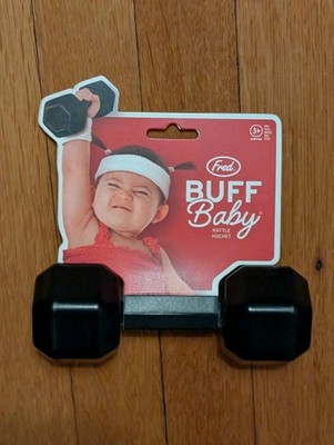 Fred BUFF BABY Dumbbell Baby Rattle toys gift