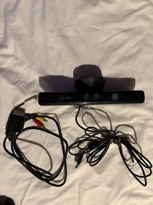 Microsoft Kinect Sensor Bar for Xbox 360 1414 with AC Power Adapter 1429 Tested