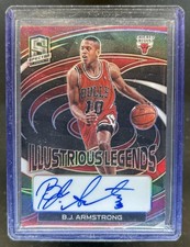 2022-23 Panini Spectra B.J. Armstrong Illustrious Legends Signatures Auto #/99