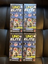 (4x) UNO Elite NFL 2025 Alt Jerseys Edition Football Booster Sets