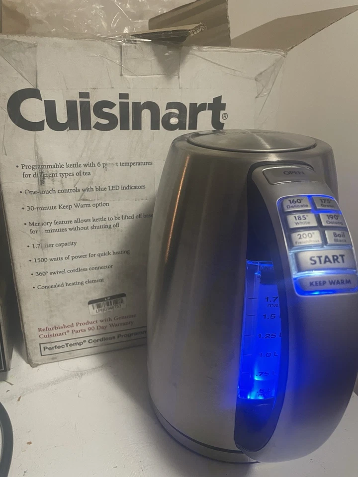 Cuisinart CPK-17 Electric Kettle Base Replacement 1.7Liter - Image 2 of 2