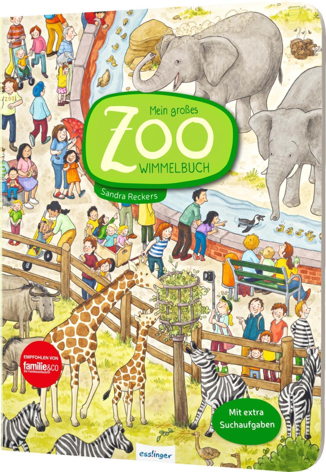 Thumbnail - Mein Großes Zoo-wimmelbuch Sandra Reckers