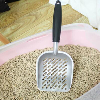 Cat Litter Scooper Metal Scoop Sifter Deep Shovel Cleaner Tool for Cleaning Box