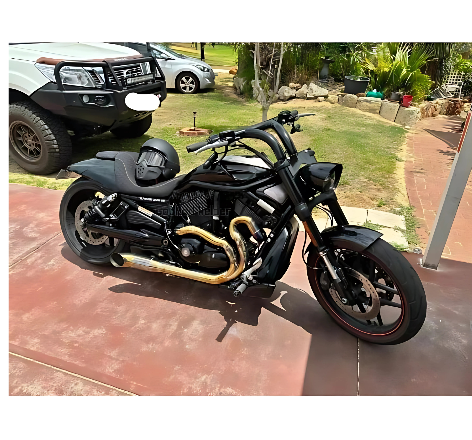 Harley V-Rod Custom 2-Into-1 Exhaust (VRSCA, VRSCB, VRSCR, VRSCD, VRSCF ...
