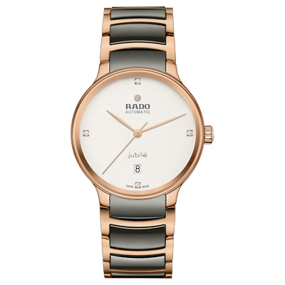 Rado Centrix Automatic Diamonds Stainless Steel White Dial Men's Watch R30017722