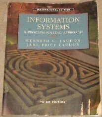 Information Systems/Intl Version By Kenneth C. Laudon, Jane P. L