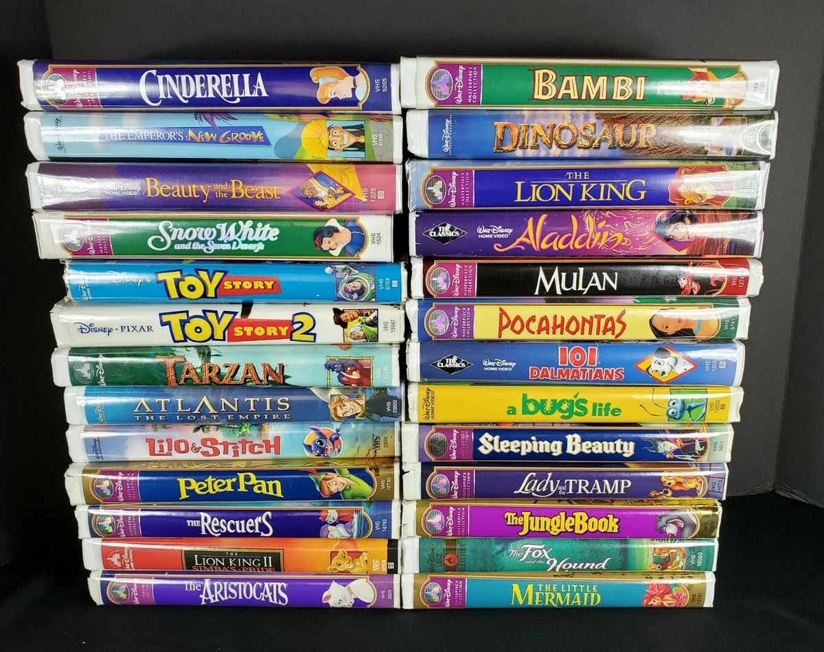 Vintage disney deals vhs