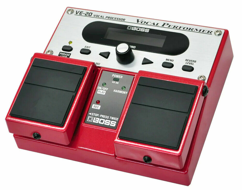 BOSS VE20 Vocal Performer Processor Multi Effect Pedal Guitar Bass 761294410189 eBay