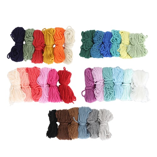 6PCS Embroidery Thread 4 Strands 10m Length Cross Stitch Embroidery Thread ♢ - Picture 10 of 27